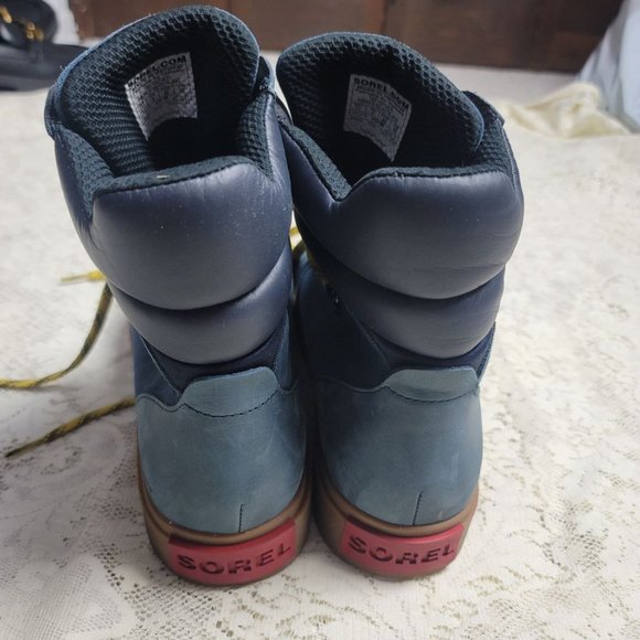 SOREL Women's Joan of Arctic Next Lite Hiker Boot - Uniform Blue, Abyss Size 11 - Picture 6 of 8